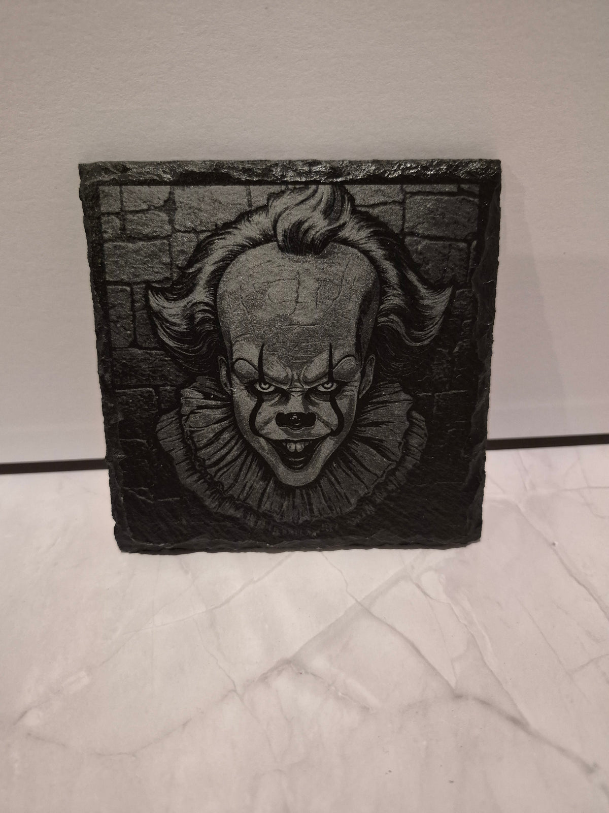 Laser Engraved Rock Stone Coasters