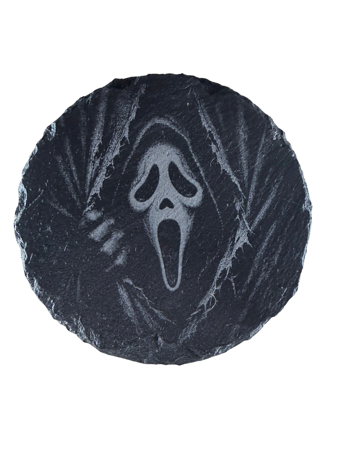 Laser Engraved Rock Stone Coasters