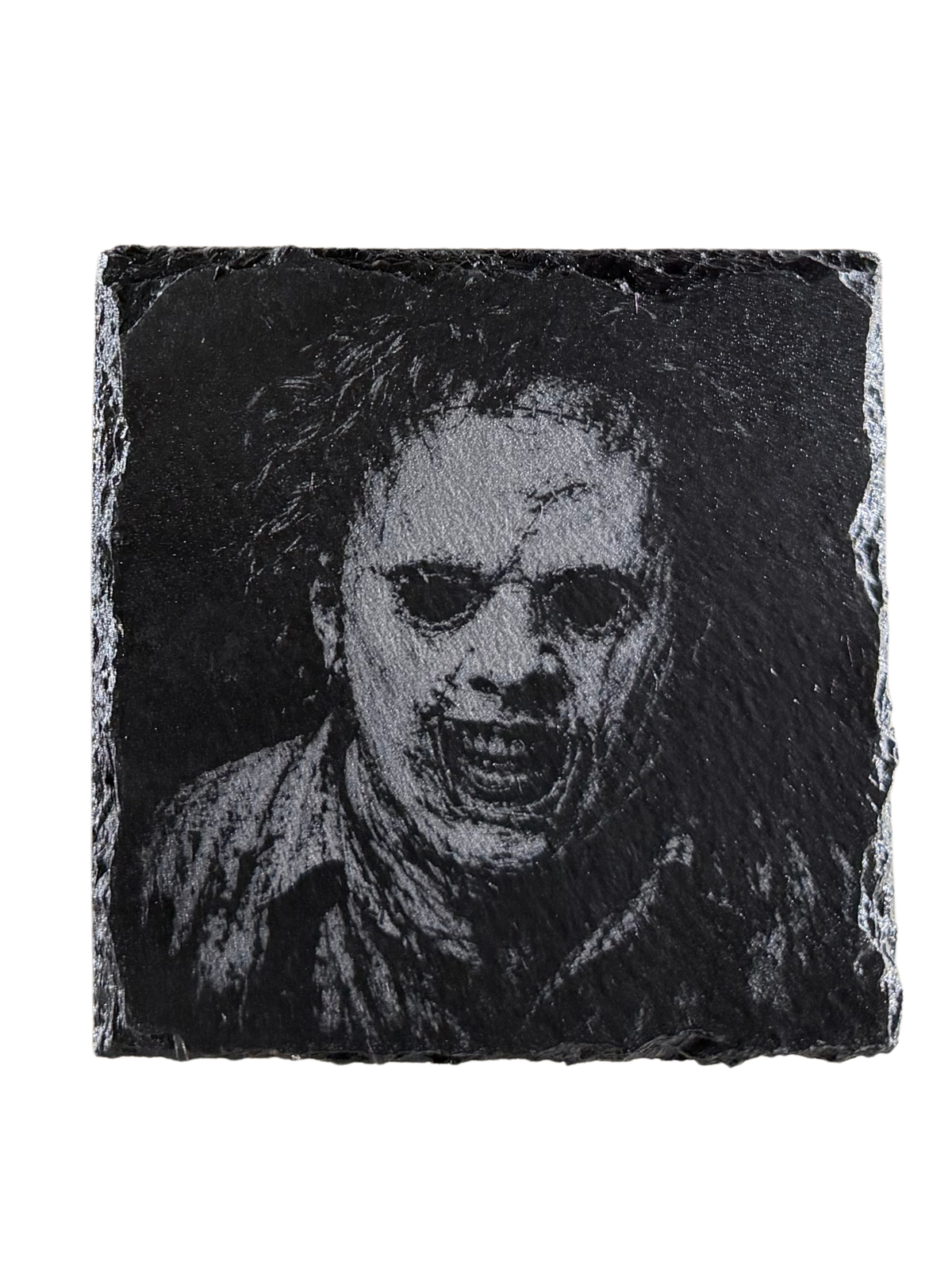 Laser Engraved Rock Stone Coasters