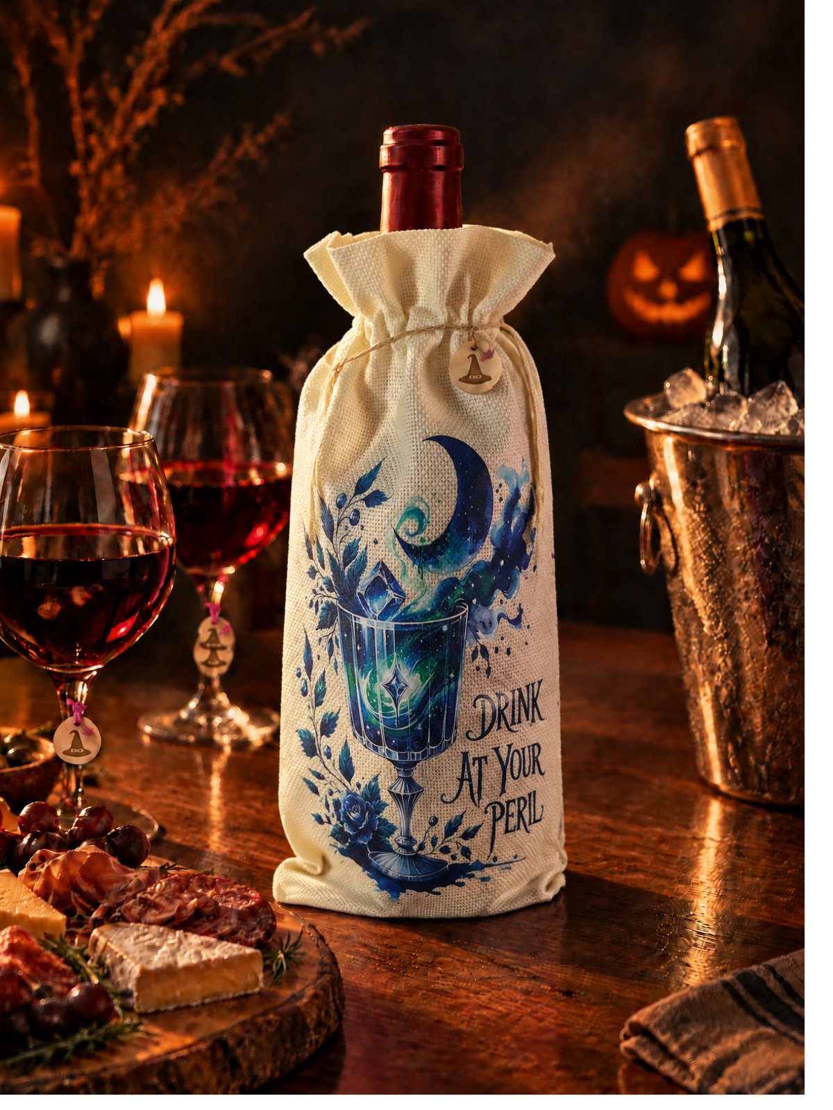 Halloween Wine Bags