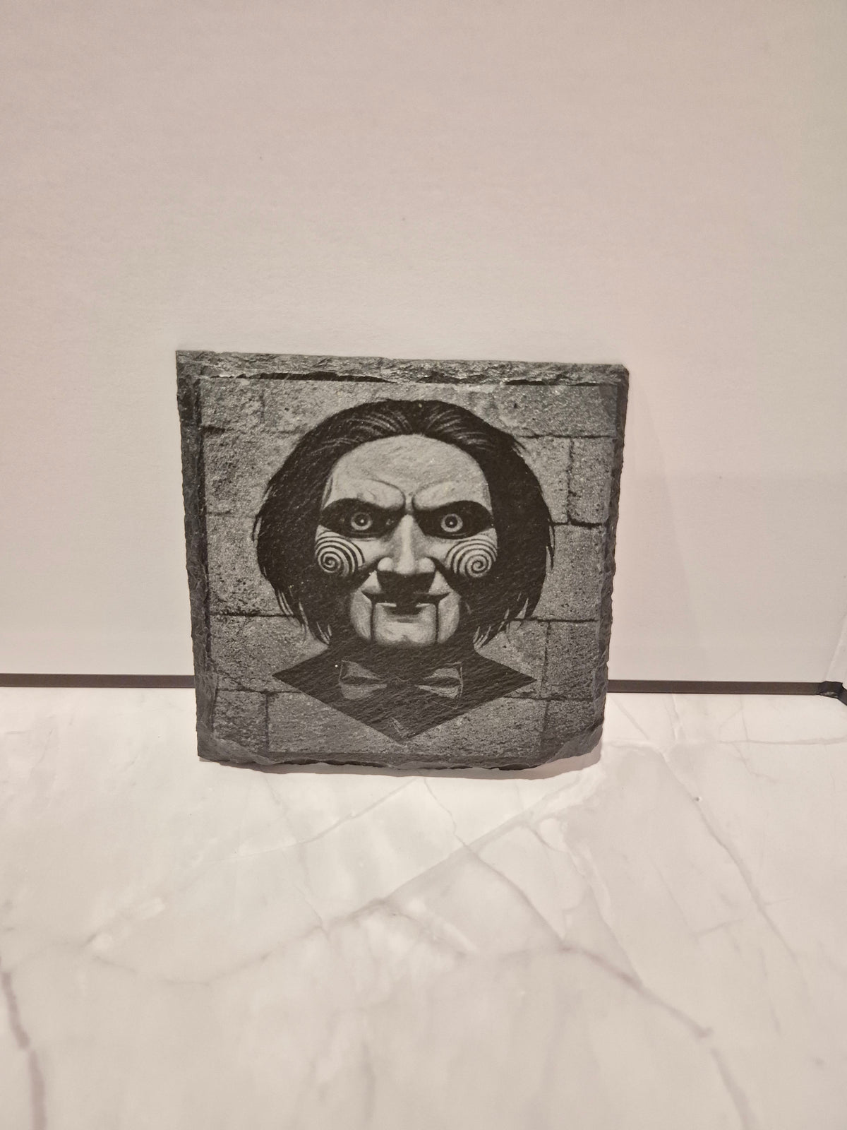 Laser Engraved Rock Stone Coasters