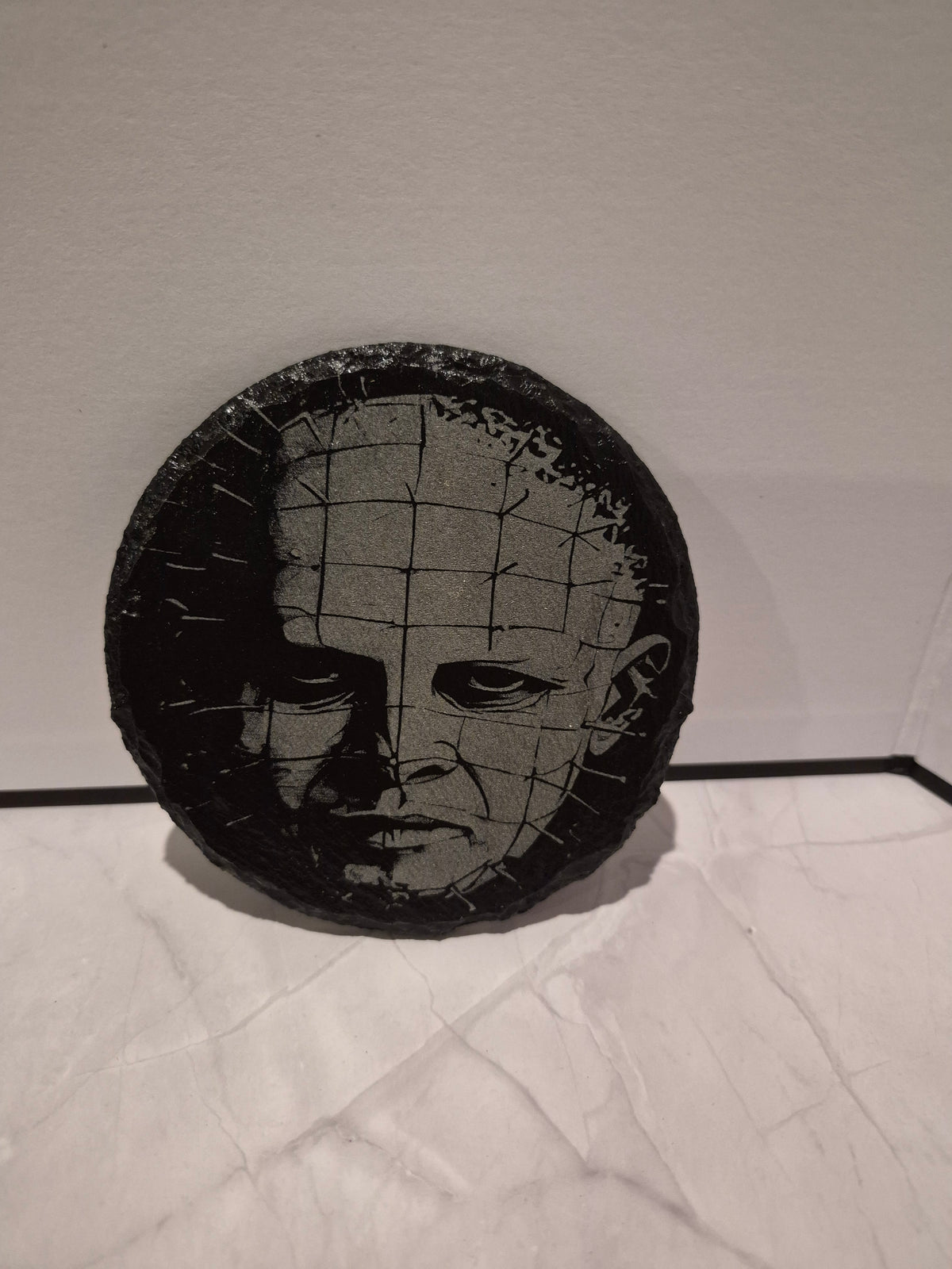 Laser Engraved Rock Stone Coasters
