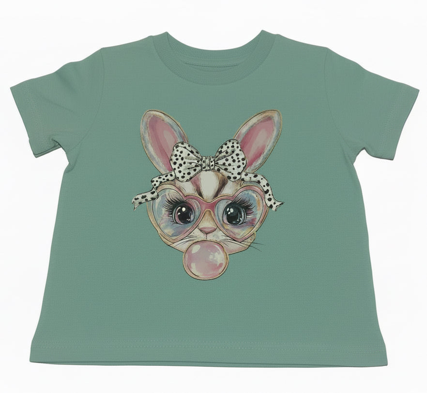 “Bunny Bubble” Girls Toddler T-Shirt