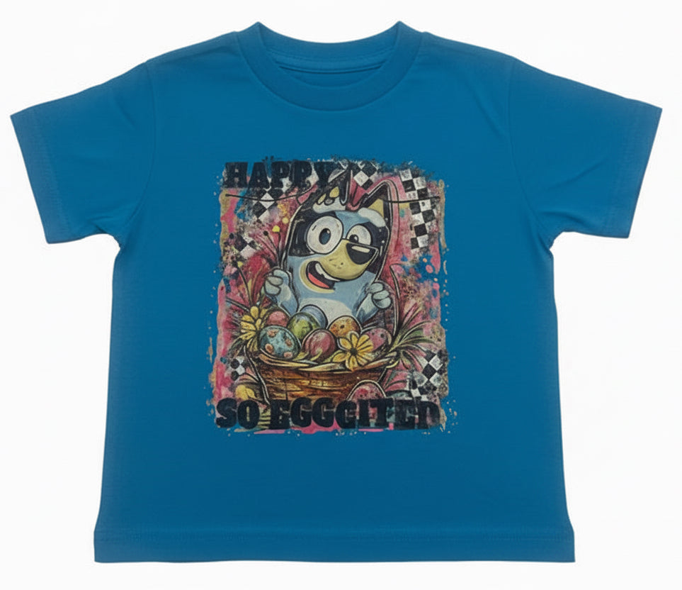 Easter “Blue Dog” toddler t-shirt