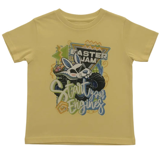 “Easter Jam” Bunny Monster Truck Boys Toddler T-shirt
