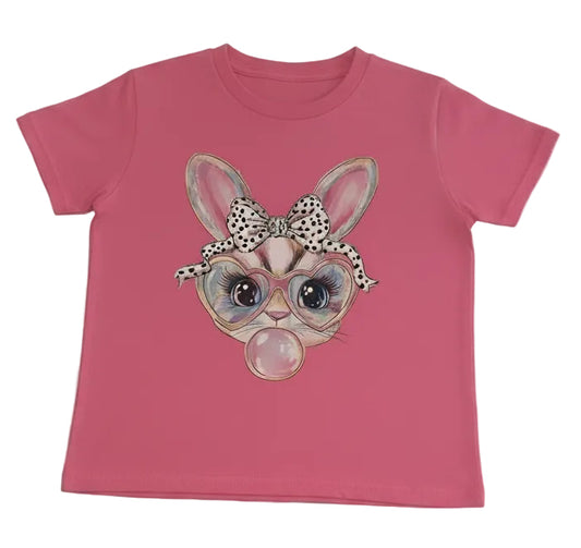 “Bunny Bubble” Youth Girls T-shirt