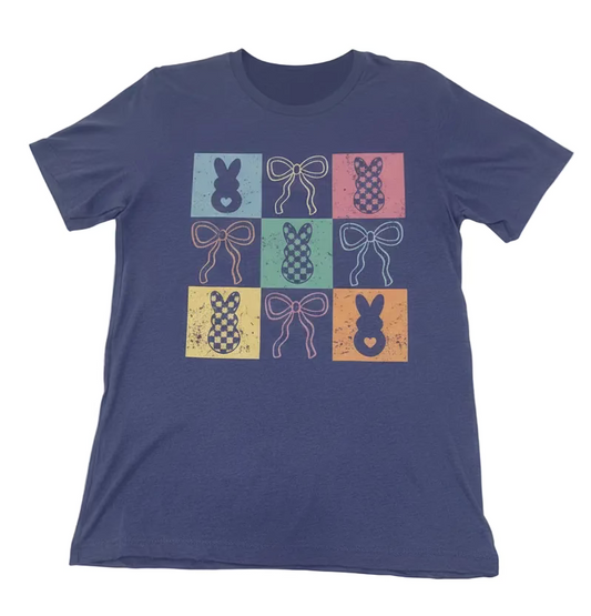 Colorful Easter Print Adult Unisex T-Shirt