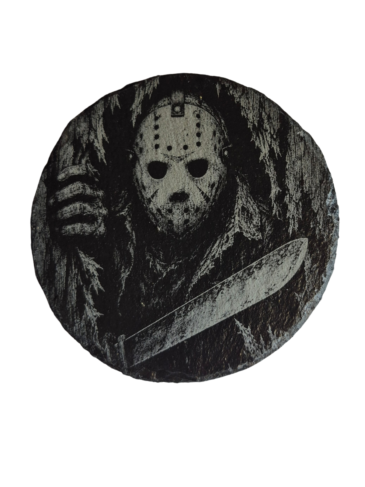 Laser Engraved Rock Stone Coasters
