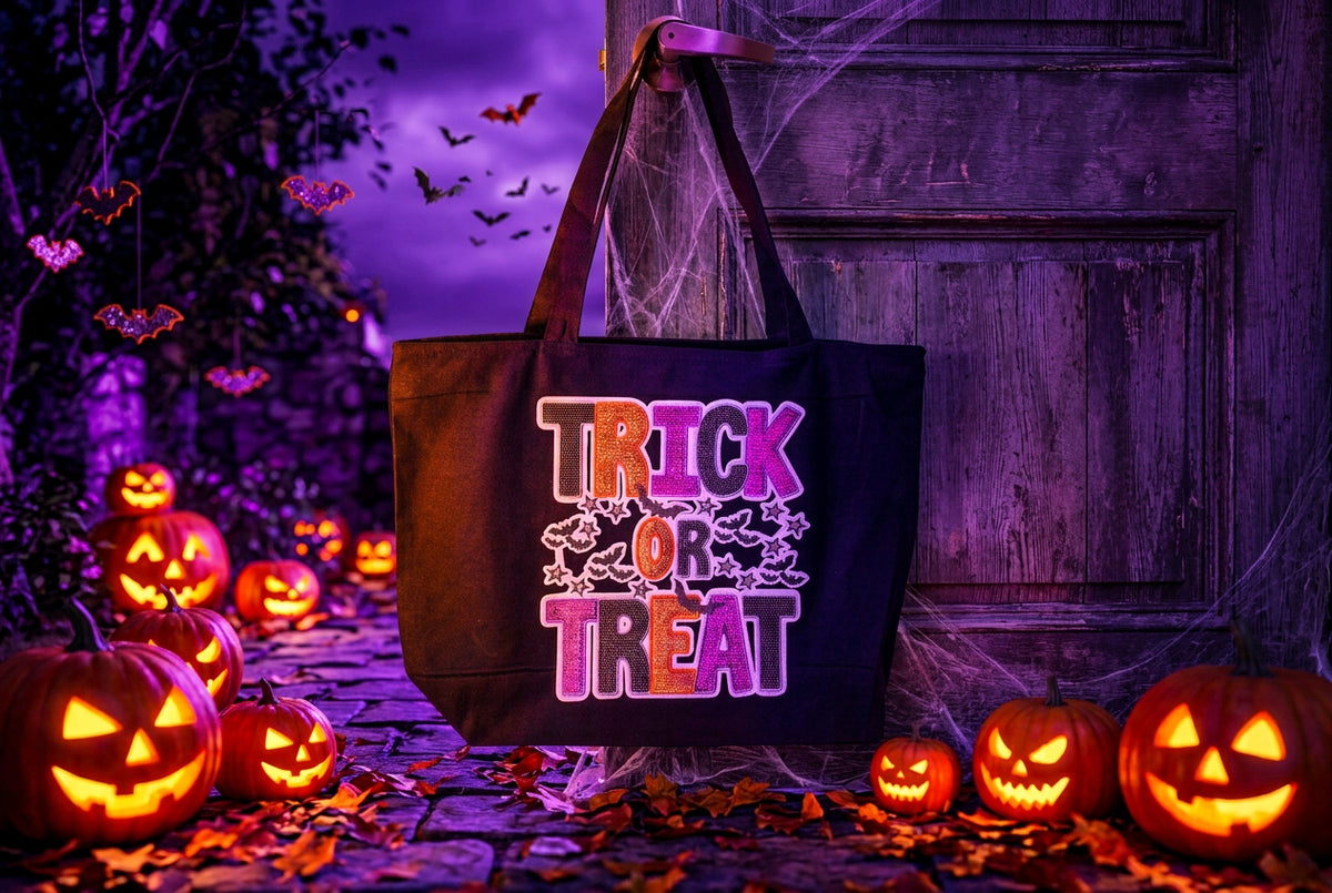 Trick R Treat canvas tote bag